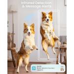 Mini Security Camera with 180° Lens, 4K WiFi, Motion Detection & Night Vision