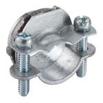 Halex 3/8 in. (5-Pack) Non-Metallic (NM) Twin-Screw Cable Clamp Connectors