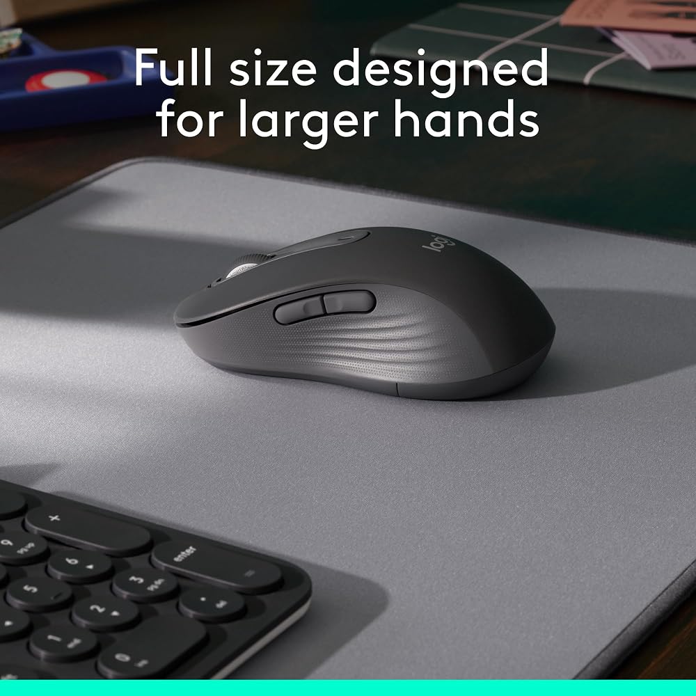Logitech Signature M650 L Full Size Wireless Mouse - Image 3