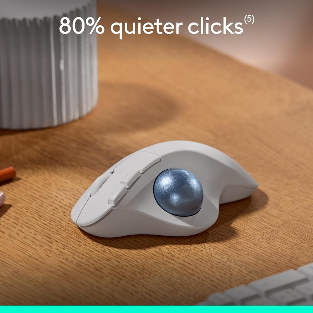 Logitech Ergo M575S Wireless Bluetooth Trackball Mouse - Image 7