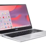 Acer Chromebook 315 - 15.6" HD, Intel Pentium N6000, 4GB RAM, 128GB eMMC - Silver (Includes Protective Sleeve)