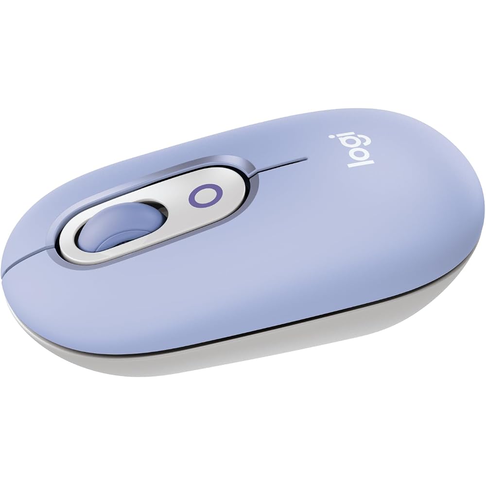 Logitech POP Mouse, Compact and Portable Wireless Bluetooth