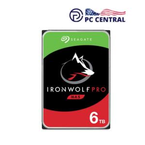 Seagate 6TB IronWolf Pro 7200 rpm SATA III 3.5" Internal NAS HDD (CMR)