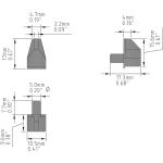 5 mm Clear Nylon Shelf Support (8-Piece) (802054)
