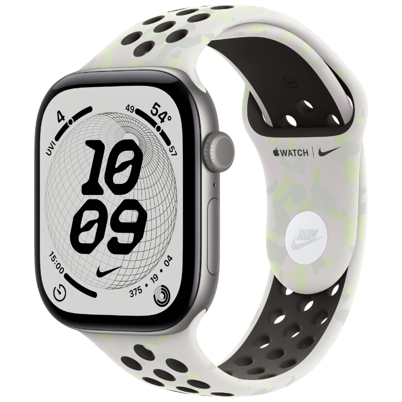 Apple Watch Series 12 46mm,GPS Aluminum Space Gray (Nike Sport Band)