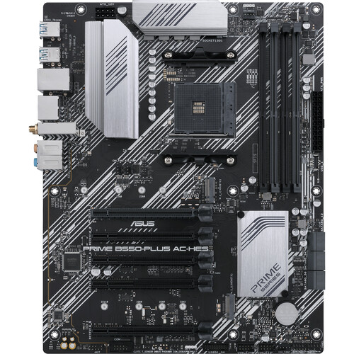 ASUS PRIME B550-PLUS AC-HES AM4 ATX Motherboard - Image 4