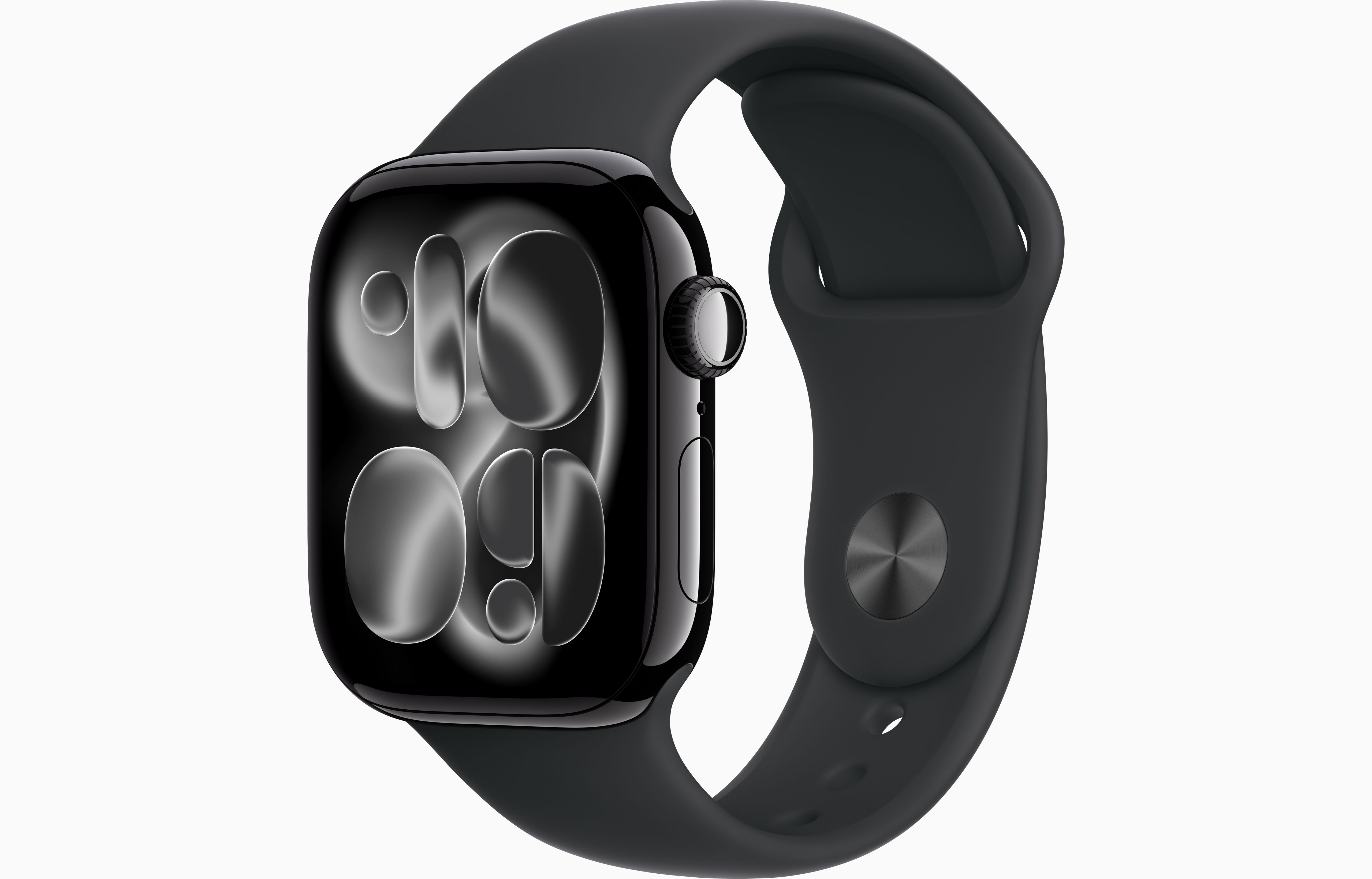 Apple Watch Series 11 Aluminum GPS – Jet Black (Black Sport Band)