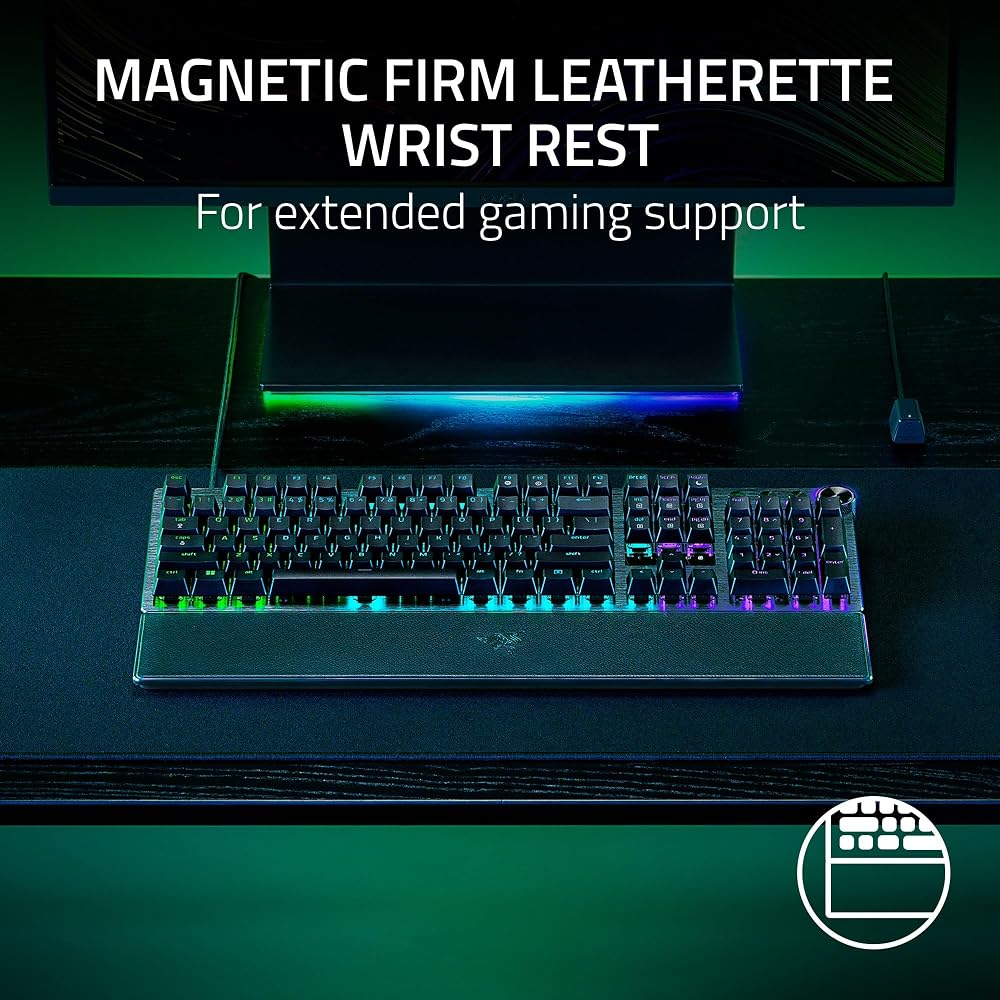 Razer Huntsman V3 Pro Esports Gaming Keyboard, Black - Image 9