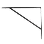 Everbilt 10 in. x 8 in. Black Medium Duty Shelf Bracket (14287)