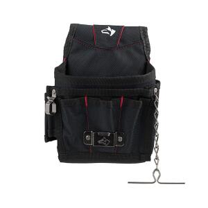 Husky 9-Pocket Black Maintenance Tool Belt Pouch (HD893876-TH)