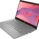 HP 14" Chromebook Laptop – Intel Celeron Processor – 4GB RAM – 64GB eMMC Storage – Modern Gray