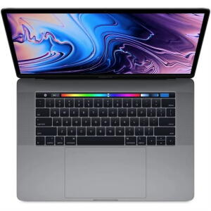 Restored Apple MacBook Pro 15" (A1990, 2019), i7-8850H, 16GB RAM, 256GB SSD, Gray