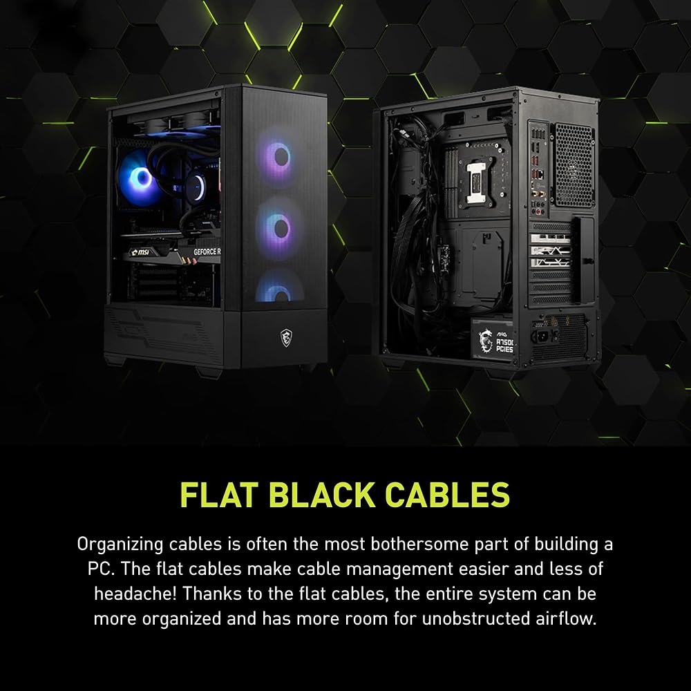 MSI MAG A750GL PCIE 5 & ATX 3.0 Gaming 750W Power Supply - Image 9