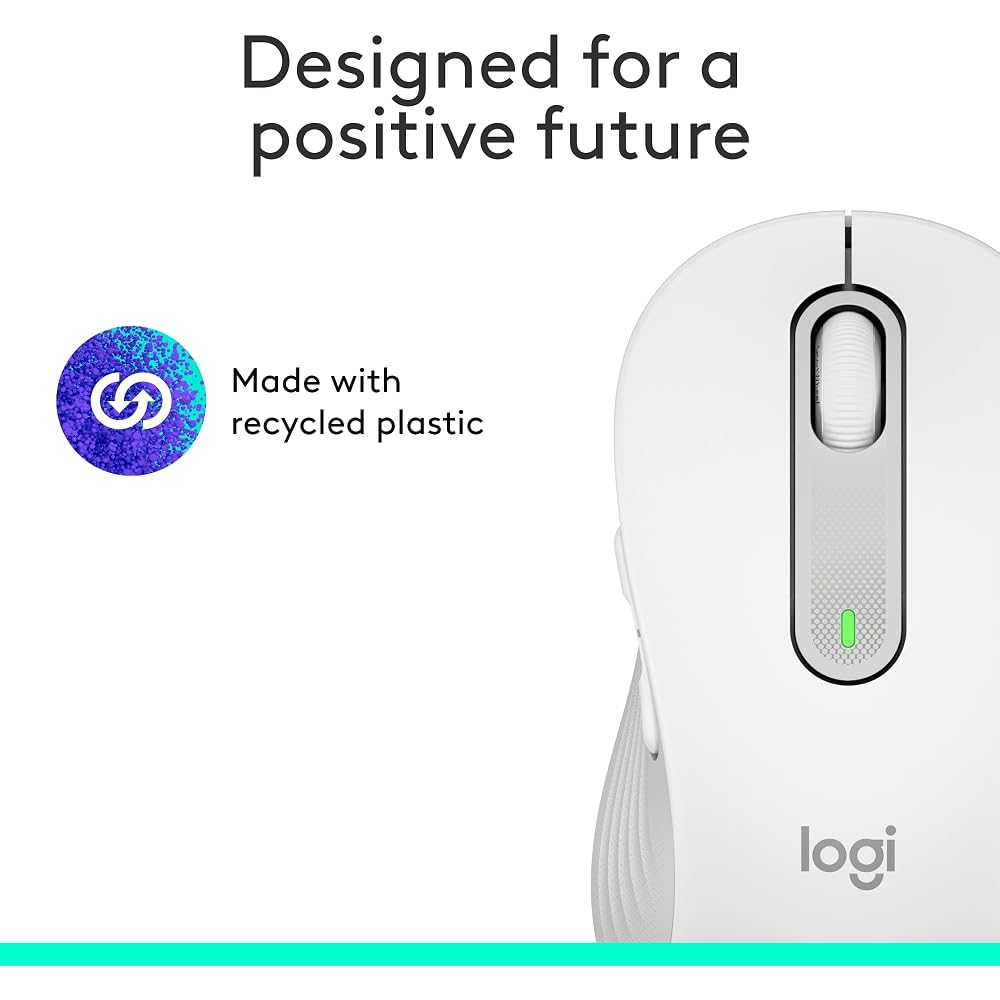 Logitech Signature M650 L Full Size Wireless Mouse - Image 10
