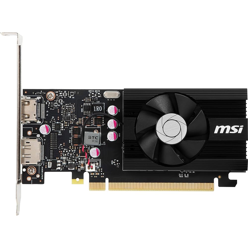 MSI Gaming GeForce GT 1030 4GB DDR4 64-bit Graphics Card - Image 2