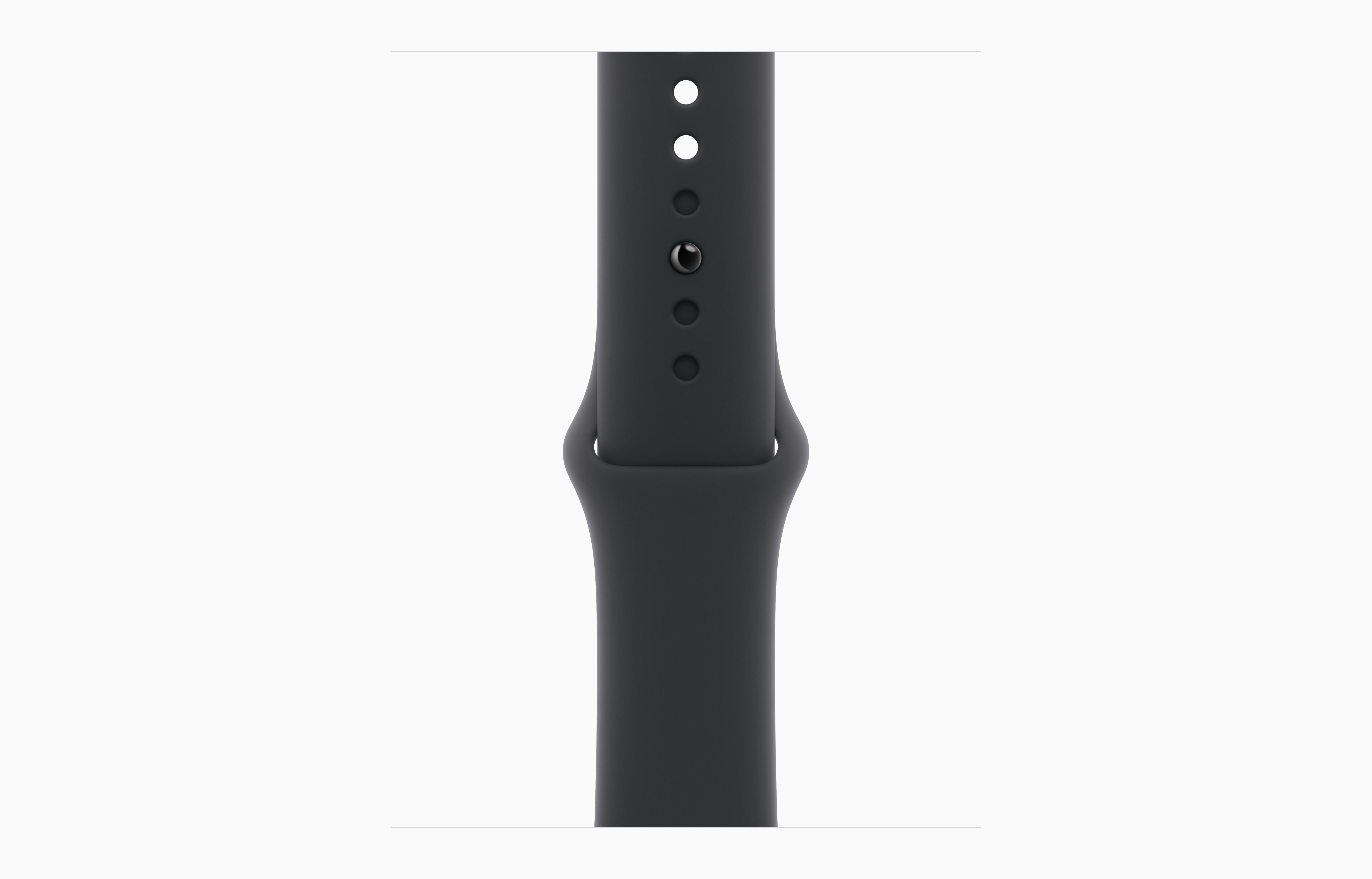 Apple Watch Series 11 Aluminum GPS – Rose Gold (Black Sport Band) - Image 3