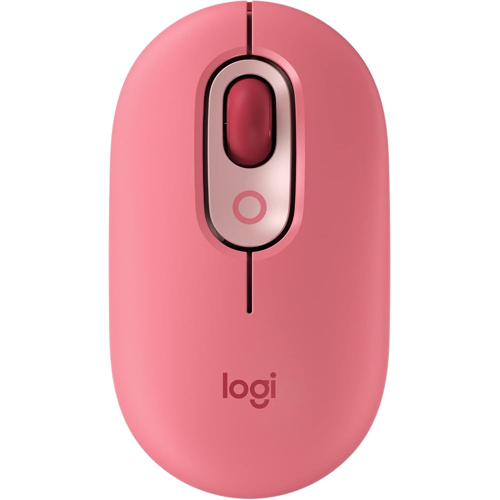 Logitech POP Mouse, Compact and Portable Wireless Bluetooth