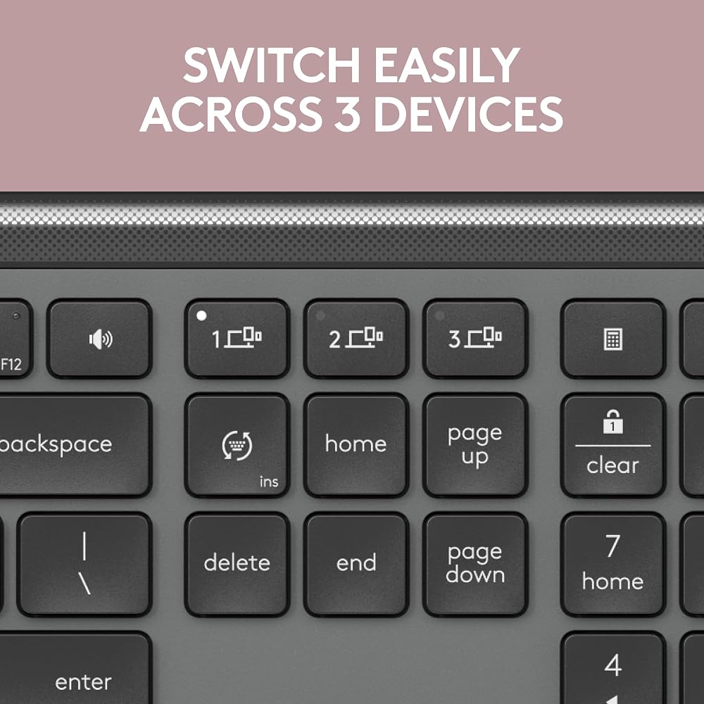 Logitech Signature Slim MK955 Wireless Keyboard and Mouse Set - Image 6