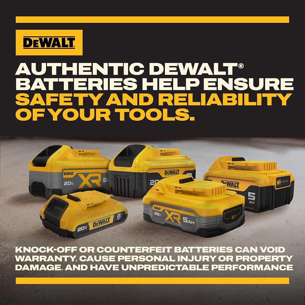 DEWALT 20V MAX 5 Ah Lithium Ion Battery (2-Pack) - Image 7