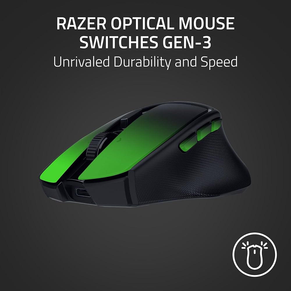 Razer Basilisk Mobile Portable Ergonomic Wireless Gaming Mouse - Image 6