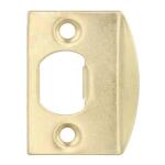 Defiant Latch Strike Bright Brass (2 per Pack )