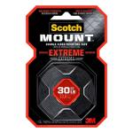 Scotch 1 in. x 1.66 yds. Permanent Double Sided Extreme Mounting Tape (414DC-SF)