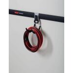 Rubbermaid Fasttrack Garage Utility Hook, 50 lbs. Capacity, Wall Mounted Storage and Organization System for Home/Garage (1784461)