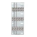 10.63 in. x 4.25 in. x 1.38 in. Frosted Nickel Door Mount Trash Can Bracket in Frosted Nickel (HDR-DOORKIT-ANO)