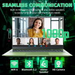 Naclud 15.6" Laptop, N5095, 36GB RAM, 2.1TB Storage, Win 11, Copilot