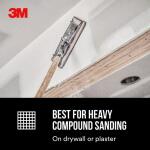 3M 4-3/16 in. x 11-1/4 in. 120 Grit Drywall Sanding Screens (10-Pack) (99438)