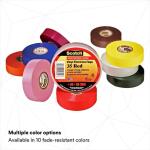 3M 3/4 in. x 66 ft. Vinyl Color Coding Electrical Tape, Gray - 35-GRAY-3/4
