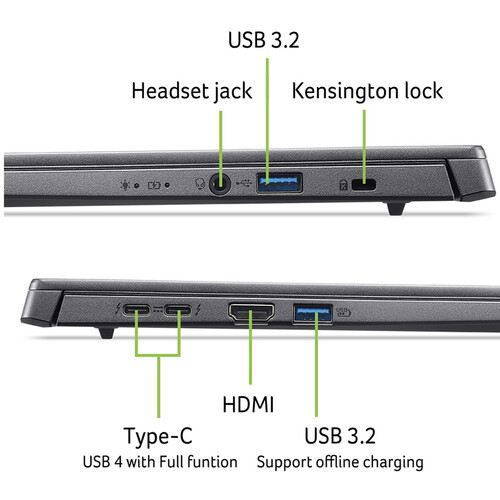 Acer Aspire 14 14" AI Laptop Copilot+ PC - Image 9