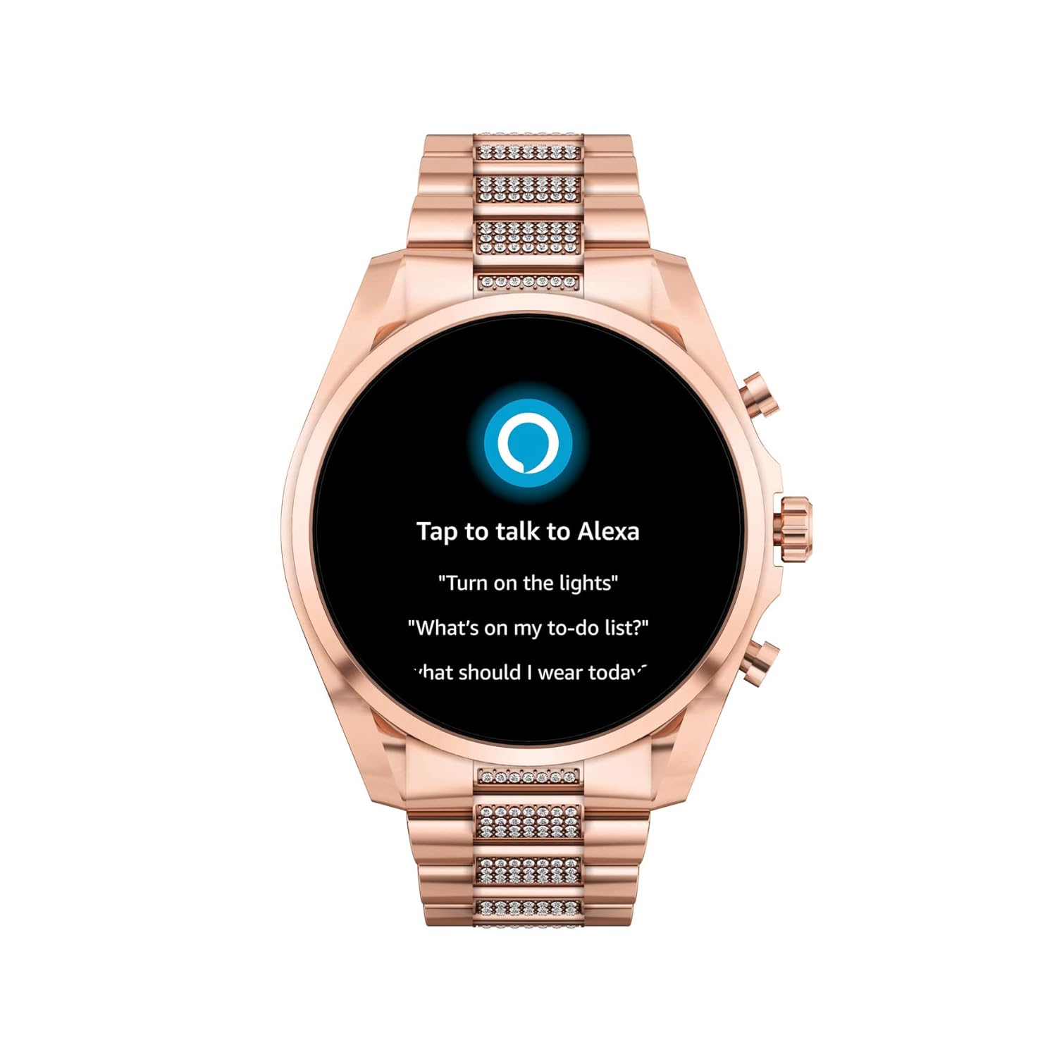 MK Lexington Gen5 Dore Pave Smartwatch - Image 6