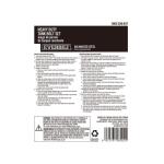 Everbilt Heavy-Duty Toilet Tank Bolt Set Galvanized Steel (1000055116)