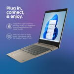 Lenovo Ideapad 3 15.6" FHD Laptop, Ryzen 5 5500U, 8GB RAM, 256GB SSD, Win 11 Home, Sand – 82KU01RKUS
