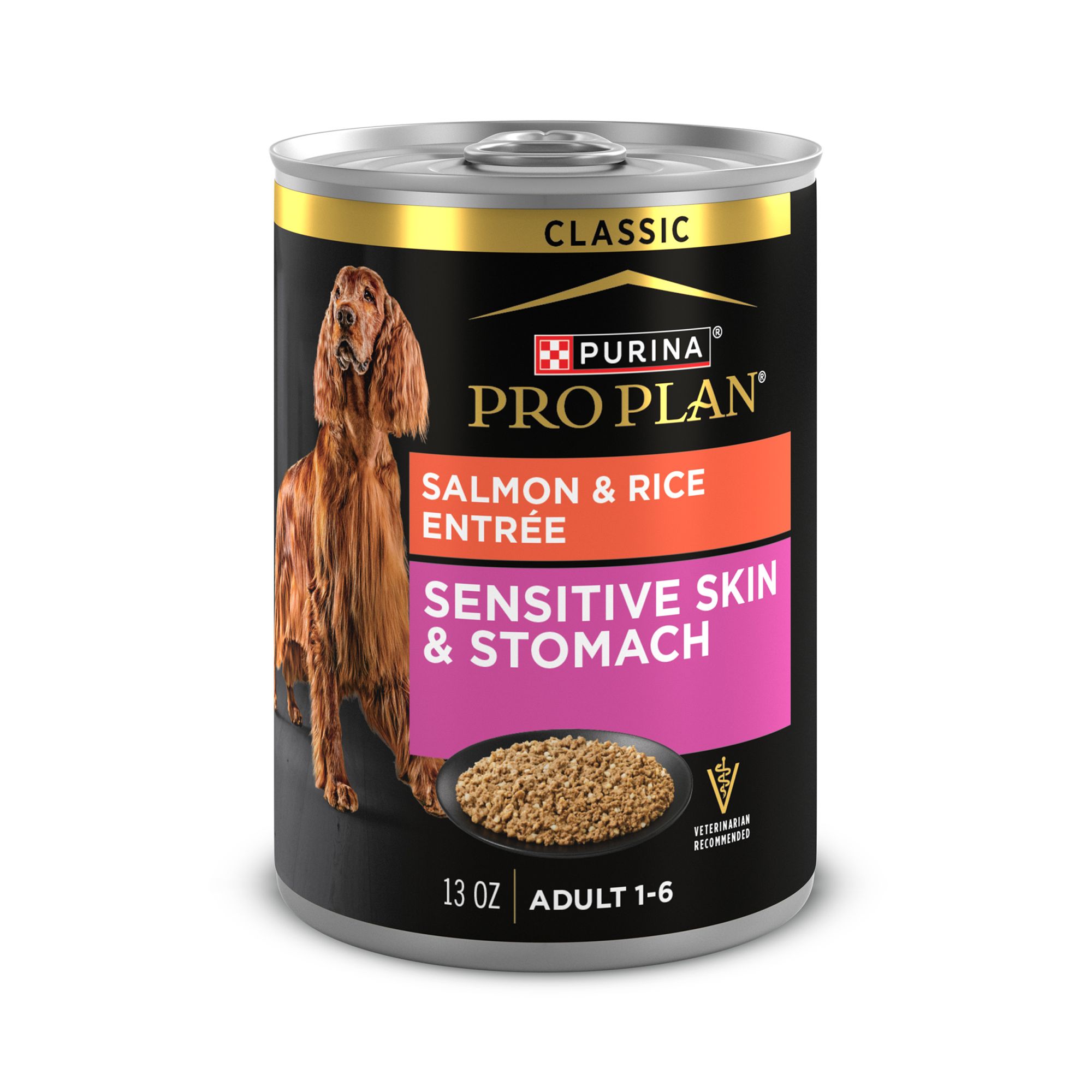 Purina Pro Plan Sensitive Skin & Stomach Adult Wet Dog Food - Salmon & Rice Recipe - Image 1