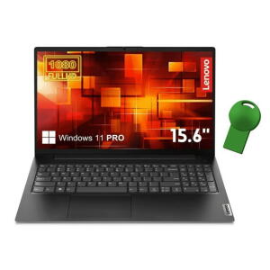Lenovo V15 15.6" FHD Business Laptop, Intel Dual-Core, 32GB RAM, 2TB SSD, Windows 11 Pro, Black