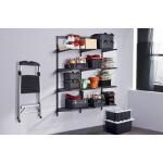 Everbilt48 in. x 20 in. Metal Heavy Duty Shelf-Black (90891)