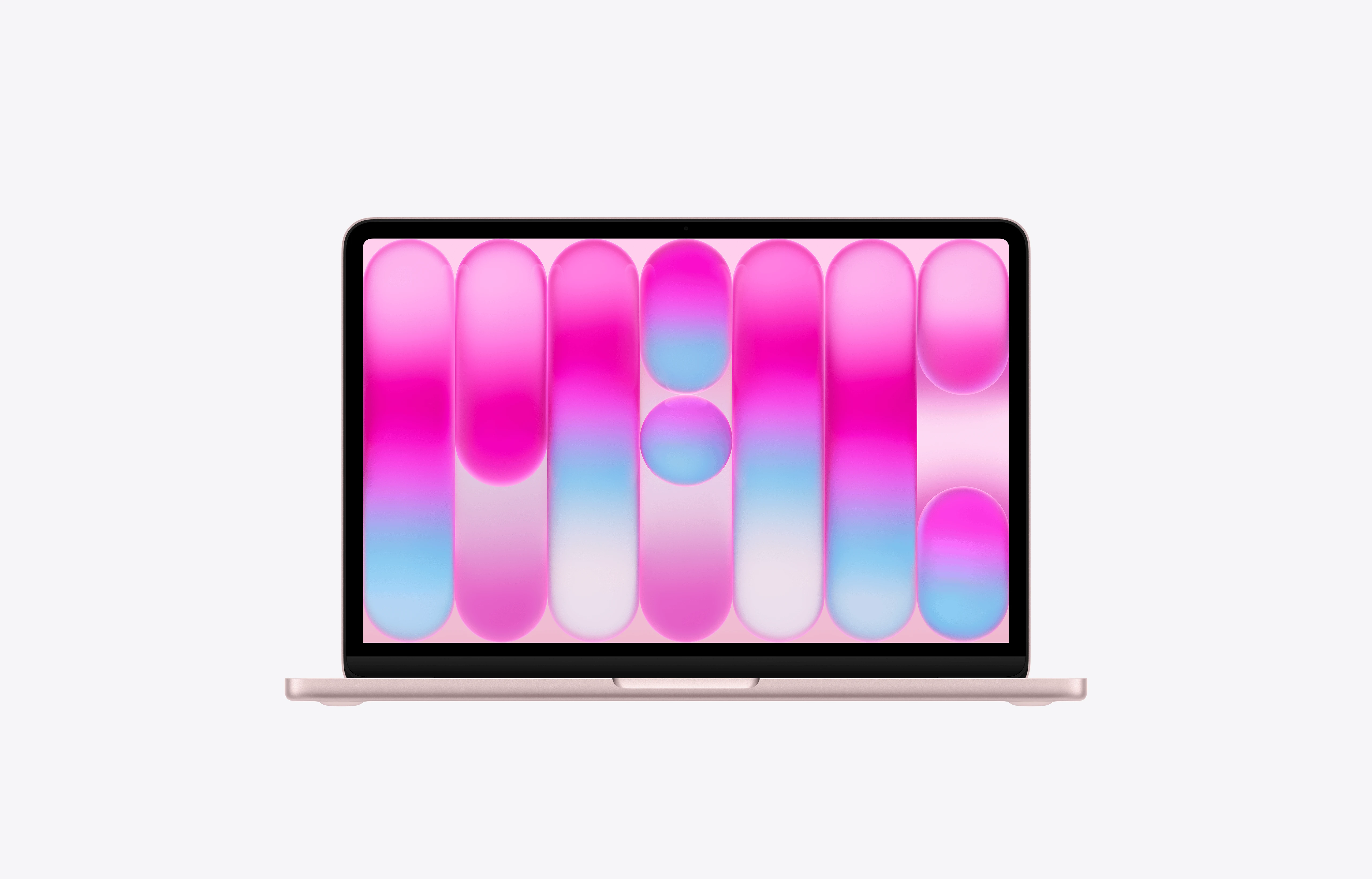 13-inch Laptop with A18 Pro chip, 8GB Unified Memory, 512GB SSD with Magic Keyboard with Touch ID (Blush)