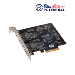 Sonnet Allegro 4-Port USB 3.2 Gen 2 Type-C PCIe Card