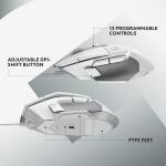 Logitech White G502 X Wired Gaming Mouse