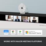 Logitech Brio 300 Full HD Webcam - White