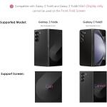 SLQ Galaxy Z Fold 6/Fold 5 Slim S Pen Fold Edition (Black)