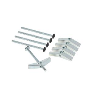 Everbilt BLACK ADJUSTABLE SHELVING HARDWARE TOGGLES BLACK- 5-Pack (90892)