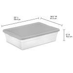 Sterilite28 Qt. Storage Box (16556A10)