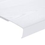 Everbilt 4 ft. x 12 in. Decorative Shelf Cover - White (90338)