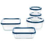 Pyrex10-Piece FreshLock Plus Glass Storage with Microban Set (1143008)
