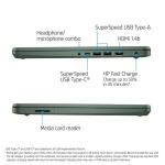 HP 14" Digi Camo, i5-1035G1, 8GB RAM, 256GB SSD