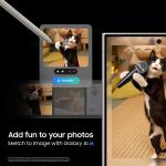 SAMSUNG Galaxy S24 Ultra Cell Phone, 256GB AI Smartphone, Unlocked Android US Version, 2024, Titanium Black (Used)