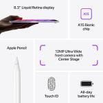 Apple iPad Mini 6th Gen - 64GB 12MP Purple(Wifi-6)